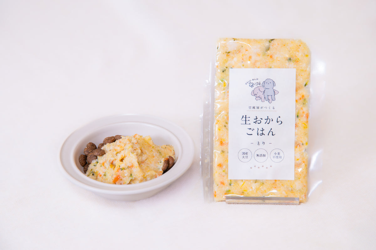 【3箱:30袋入】食いつきのいい生おからトッピングフード(とり)