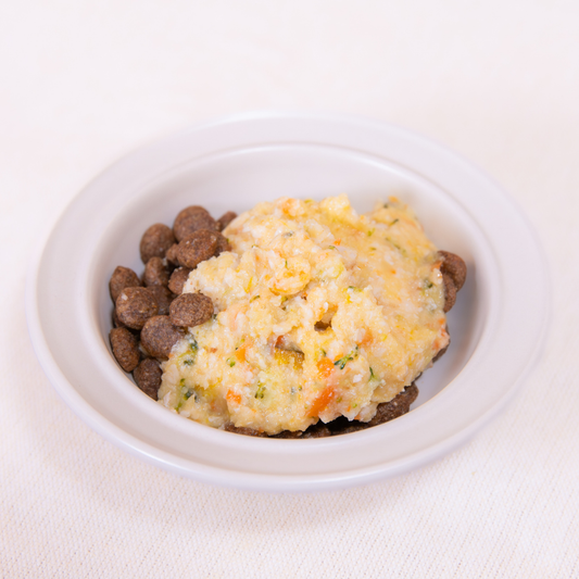 【1箱:9袋入】食いつきのいい生おからトッピングフード（とり）